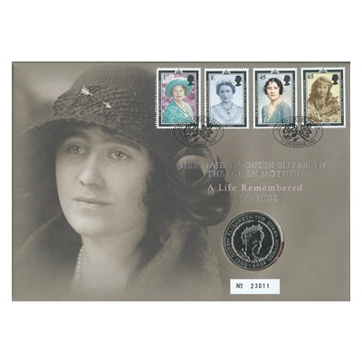 2002 £5 - The Queen Mother "A Life Remembered" - Click Image to Close